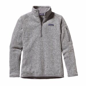 Patagonia Heathered Gray Fleece Pullover